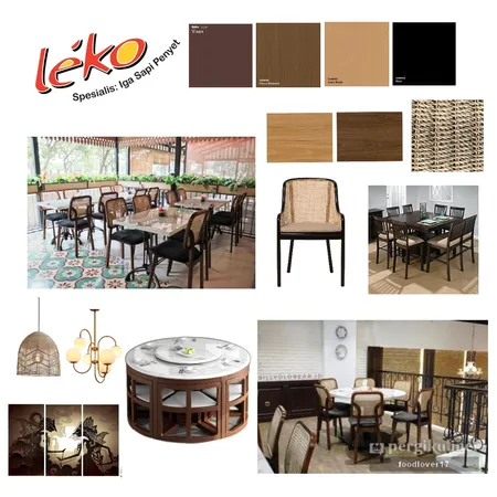 Warung Leko Moodboard Interior Design Mood Board by retrouvaills on Style Sourcebook