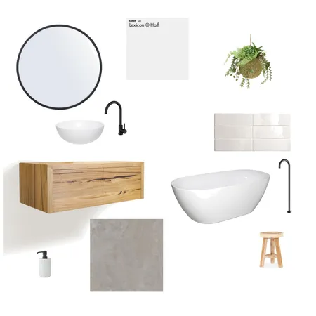Bathroom Interior Design Mood Board by Kahlymaree on Style Sourcebook