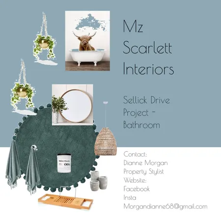 Sellick Drive Project Interior Design Mood Board by Mz Scarlett Interiors on Style Sourcebook