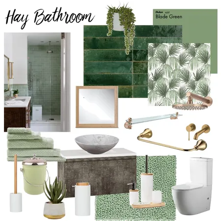 hay bathroom Interior Design Mood Board by har on Style Sourcebook