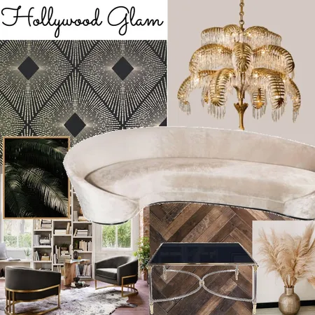 Hollywood Glam Interior Design Mood Board by AutumnKohlDesign on Style Sourcebook