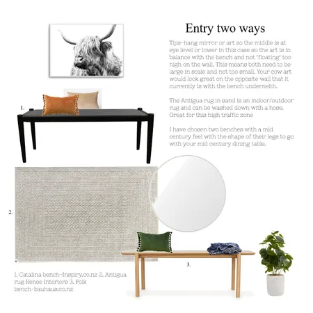Entry ways- two ways Interior Design Mood Board by Renee Interiors on Style Sourcebook