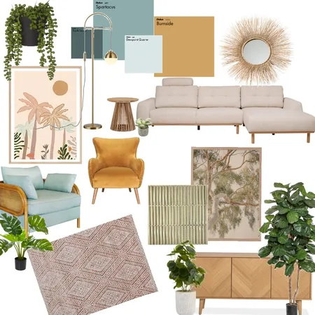 Eclectic Jungalow Interior Design Mood Board by sarabrawley74 on Style Sourcebook