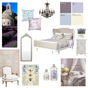 French Provincial Bedroom Interior Design Mood Board by sunnshine on Style Sourcebook