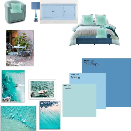 blue room Interior Design Mood Board by Naomijoyriggins on Style Sourcebook