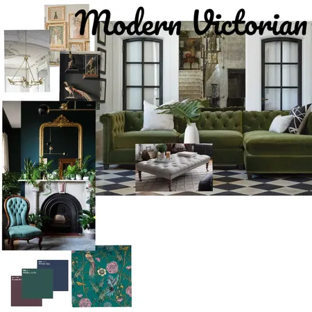 Modern Victorian Interior Design Mood Board by Penny peach on Style Sourcebook