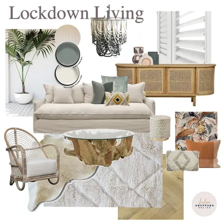 Lockdown Living Interior Design Mood Board by Helen Sheppard on Style Sourcebook