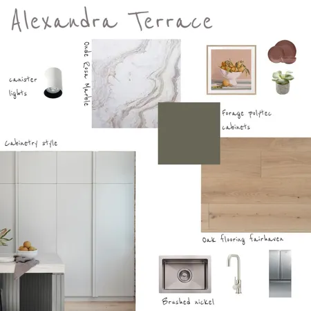 Alexandra Terrace Kitchen Interior Design Mood Board by Maddisondavis on Style Sourcebook