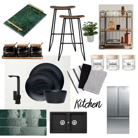 Kitchen - Emerald Interior Design Mood Board by KilaH21 on Style Sourcebook