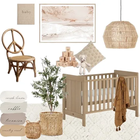 Nursery Interior Design Mood Board by Ballantyne Home on Style Sourcebook