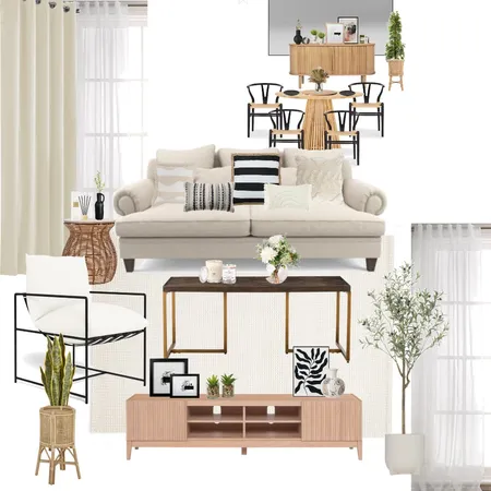Lounge Room V2 Interior Design Mood Board by beeyatrice on Style Sourcebook