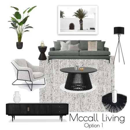 Mccall Living - 1 Interior Design Mood Board by Caffeine and Style Interiors - Shakira on Style Sourcebook