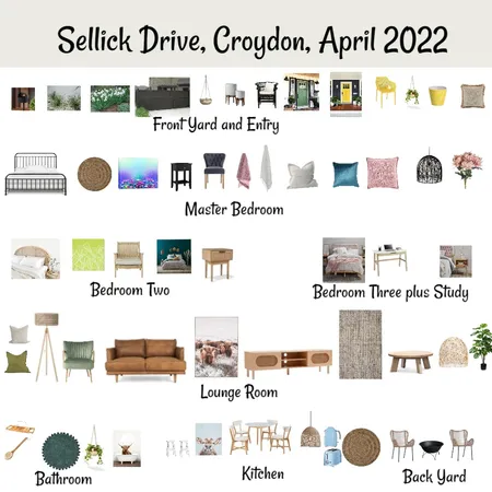 Sellick Drive Project Interior Design Mood Board by Mz Scarlett Interiors on Style Sourcebook