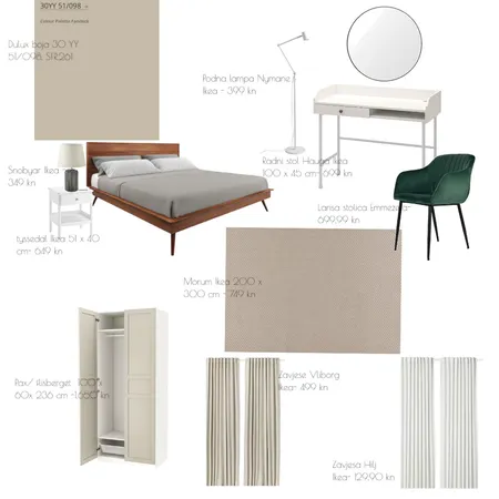 bedroom Umag Interior Design Mood Board by acikovic on Style Sourcebook