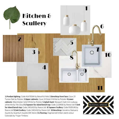 Modern Coastal Kitchen MB Interior Design Mood Board by kathleen.jenkinson on Style Sourcebook