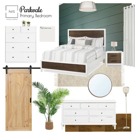 Parkvale Primary Bedroom Interior Design Mood Board by Nis Interiors on Style Sourcebook