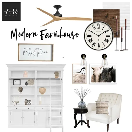 Modern Farmhouse Interior Design Mood Board by Alexander Rose Interiors on Style Sourcebook