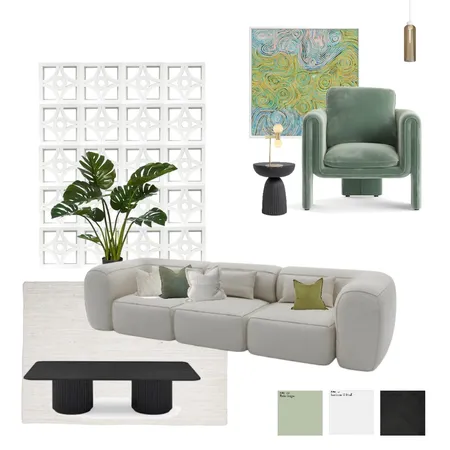 Mid Century Modern with a twist Interior Design Mood Board by Masie Interiors on Style Sourcebook