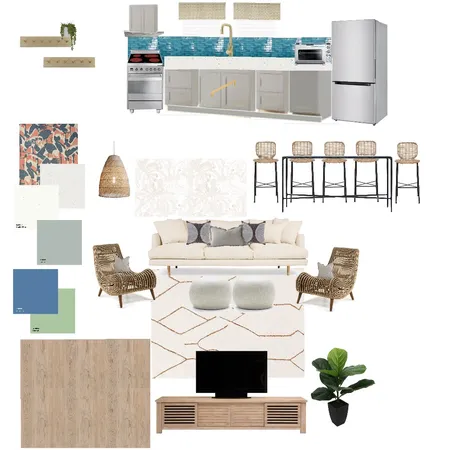 Bacliff Kitchen/Living/Dining Interior Design Mood Board by MicheleDeniseDesigns on Style Sourcebook