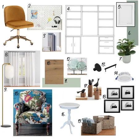 module 9 office Interior Design Mood Board by Jeans on Style Sourcebook