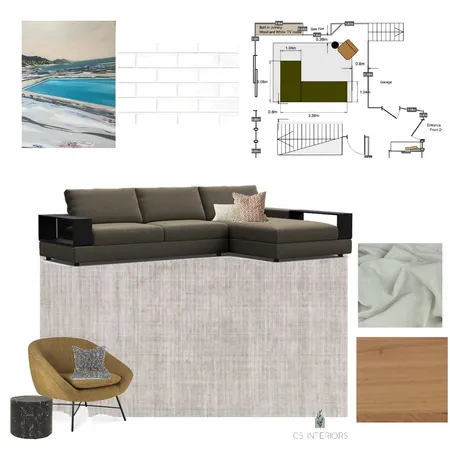 Jaeger Family TV Lounge Interior Design Mood Board by CSInteriors on Style Sourcebook