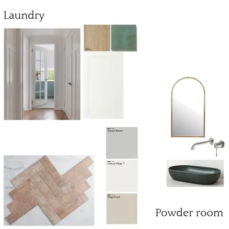 Laundry / Powder Interior Design Mood Board by jayneclark on Style Sourcebook