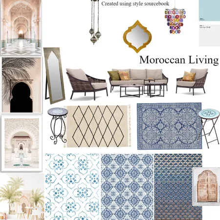 Moroccan Interior Design Mood Board by Samara on Style Sourcebook
