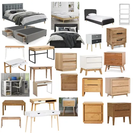 Boys Bedroom Interior Design Mood Board by Suz on Style Sourcebook