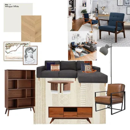 Lauren Living Room Interior Design Mood Board by Gavin John Designs on Style Sourcebook