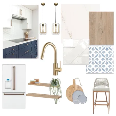 Coastal Modern Kitchen Interior Design Mood Board by bdegroot on Style Sourcebook