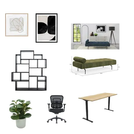 Study Room Interior Design Mood Board by kathleenlow2 on Style Sourcebook