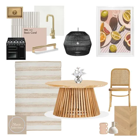 Dining and Kitchen Interior Design Mood Board by Masie Interiors on Style Sourcebook