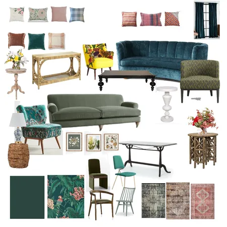 Granny chic Interior Design Mood Board by CozyOasis on Style Sourcebook