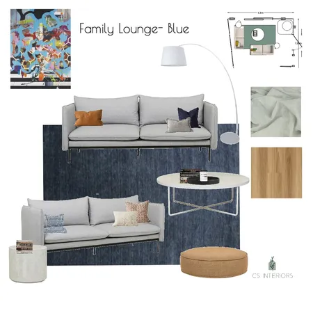 Swantje-Family Lounge Blue Interior Design Mood Board by CSInteriors on Style Sourcebook