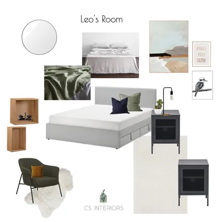 Leo's Room Interior Design Mood Board by CSInteriors on Style Sourcebook