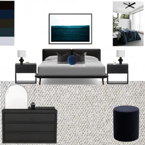 Reece Heald | Bedroom | v1 Interior Design Mood Board by Corey James Interiors on Style Sourcebook