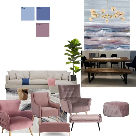Lounge Room Interior Design Mood Board by 3divas on Style Sourcebook
