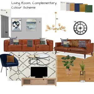 Living Room Module 9 Interior Design Mood Board by Asma Murekatete on Style Sourcebook