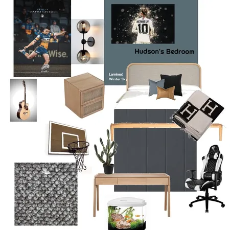 Hudson's Bedroom Interior Design Mood Board by CarissaBrown on Style Sourcebook