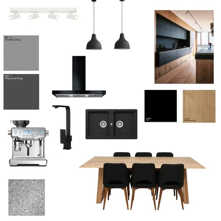 kitchen modern masculine 2 Interior Design Mood Board by MUS'AB on Style Sourcebook