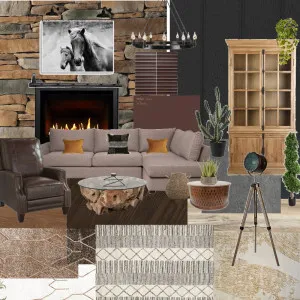 Woodsy living room Interior Design Mood Board by sarabrawley74 on Style Sourcebook