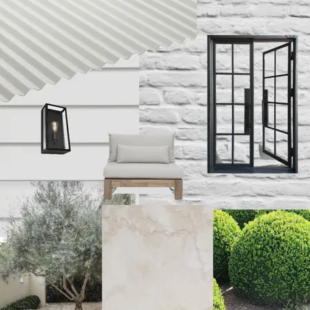 French Farmhouse Exterior Interior Design Mood Board by Georgie Kate on Style Sourcebook