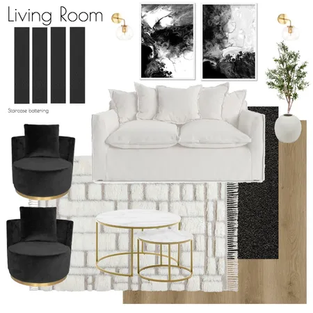 Living Room Interior Design Mood Board by Samantha Crocker on Style Sourcebook