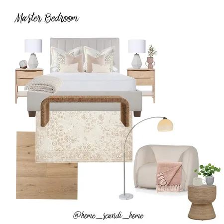 Master Bedroom Interior Design Mood Board by @home_scandi_home on Style Sourcebook
