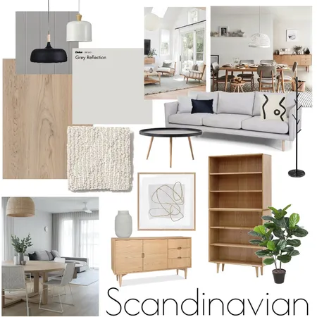 Scandi Living Room Interior Design Mood Board by Minymints on Style Sourcebook