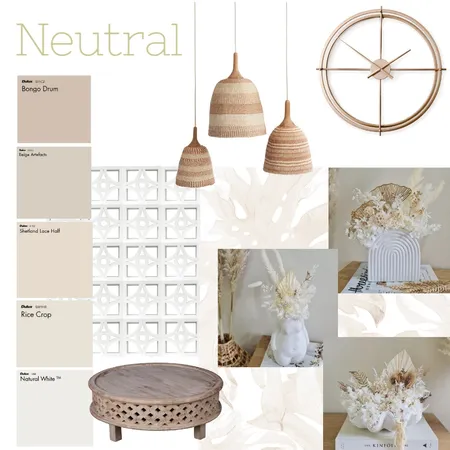 Neutral Interior Design Mood Board by Fresh Start Styling & Designs on Style Sourcebook