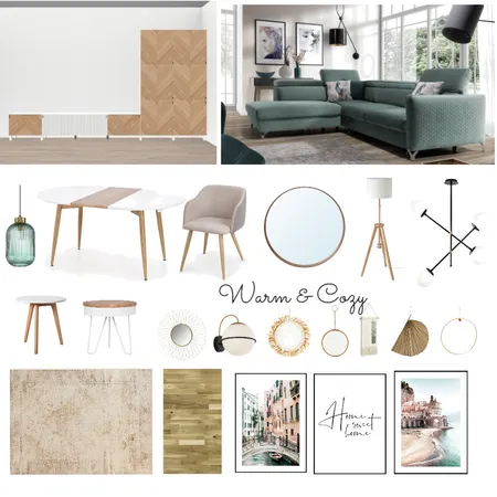 Livingroom Monica Interior Design Mood Board by Designful.ro on Style Sourcebook