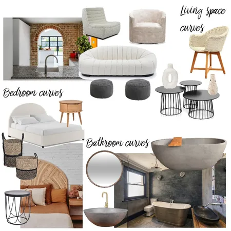 Interior trend- Curves Interior Design Mood Board by Ciara Price on Style Sourcebook