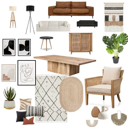 Sunset Boho Interior Design Mood Board by emilyjane on Style Sourcebook