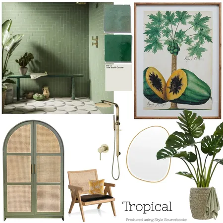 Tropical Interior Design Mood Board by Squid Inc Spaces on Style Sourcebook